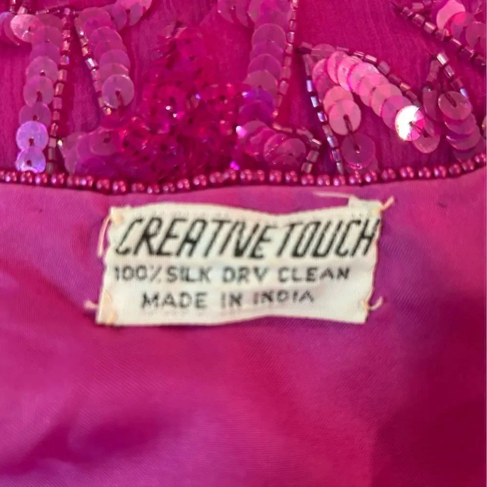 Vintage Creative Touch sequin blouse - Picture 5 of 5